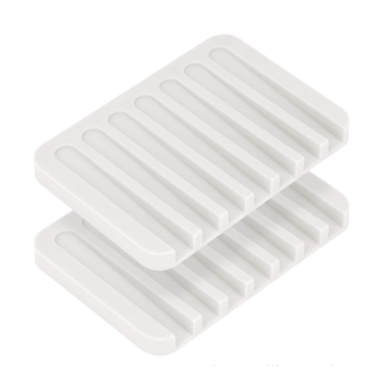 BPA Free Waterfall Silicone Soap Dish